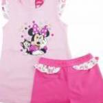 2 részes nyári szett cicás Minnie mintával fotó