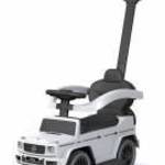 Baby Mix bébitaxi tolókarral Mercedes Benz G-Class fehér fotó