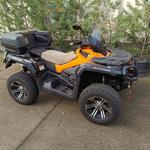 Can-Am Quad +téli gumi+hótoló fotó