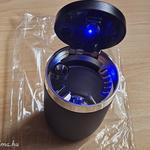 Seametal LED autós hamutartó hamutál popup fedéllel fotó