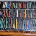 VHS kazetta 126 darab fotó