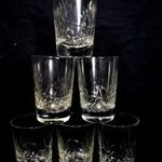 " ÜDÍTŐS " KRISTÁLYPOHÁR SZETT X fotó