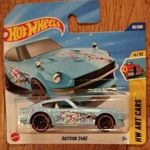 Hot Wheels Datsun 240Z - HW Art Cars 4/10 - 62/250 modell autó fotó
