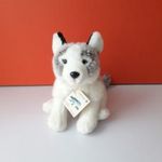 Eredeti WWF HUSKY kutya plüss 33 cm-es kutyus kabala figura !! EXTRA !! ÉLETHŰ !! fotó