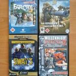 PC játékcsomag: Far Cry, Swat 3, stb. Jó állapotúak. fotó