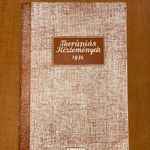 1934 Therápiás Közlemények ORVOSI folyóirat szaklap ÉRDEKES TARTALOMMAL fotó