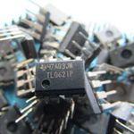 TL062ip, dual, nagyon kisfogyasztású analóg IC fotó