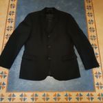 ÚJ Sand prémium minőségű (bő 250 Eur) nagyon elegáns finom gyapjú fekete zakó - L / 52 (mell: 57x2) fotó