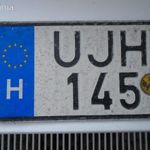 RENDSZÁMTÁBLA MAGYAR MOTOROS! fotó