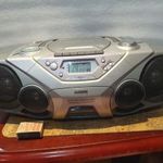 Retro Philips AZ 155/00 CD-s rádiósmagnó kazetta boombox sétálómagnó fotó