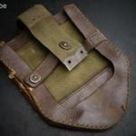2 vh. kapa-ásó vászon/bőr tok 1944 fotó