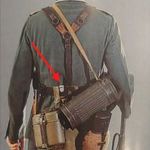 Wehrmacht gázhenger övakasztó fotó