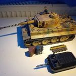 1/25 Tamiya RC Tiger tank belsőtérrel fotó