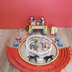Eredeti Playmobil CIRKUSZ készlet állatok emberek kerítés padok sok kiegészítő !!! fotó