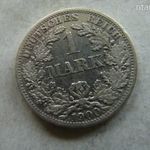 EZÜST NÉMET 1 MÁRKA, 1900 A. 1 DB. 5, 55 GR. fotó