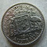 EZÜST AUSZTRÁL 1 FLORIN, 1940. 1 DB. 11, 31 GR. fotó