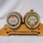 Retro Budafoki pincegazdaság Hollóházi hordók asztali dísz fotó
