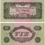 2 db 10 Pengő 1944 egymásutáni UNC fotó