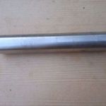 Rozsdamentes henger , Ø 25 mm., hossza 142 mm., teljes hossza 170 mm., tengelyvég Ø 8 fotó