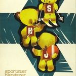 Eredeti régi plakát: SPORTSZER HANGSZER JÁTÉK A LEGSZEBB AJÁNDÉK Szilas 1959 retro kereskedelem fotó