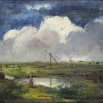 Iványi-Grünwald Béla : Itató fotó