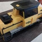 Playmobil 5258 vonat teherkocsival 1 körpálya sín átalakított üzembiztos fotó