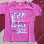 Új!Adidas 4s 110-116s lány póló készletről fotó