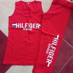 Új!Tommy Hilfiger beleírt méret M női nyári együttes póló+3/4s cicanadrág készletről fotó
