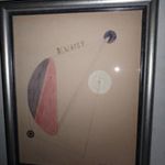 Moholy-Nagy László - régi absztrakt festmény, 1Ft! Nincs minimálár!!!! fotó