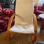 IKEA rugalmas és kényelmes fotel, használt, hibátlan fotó