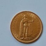 Arany 10 korona 1896- KB.! aUnc ( verdefénnyel ) ! RITKA!!! fotó