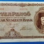 1945 -ös 50 Pengő Bankó Rákóczi Ferenc portréjával !!! F+ (L1827) fotó