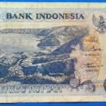 1992 -es INDONESIA - 1.000 Rupiah vízjeles bankó ropogós papíron ! F (L1850) fotó