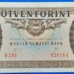 1989-es 50 Forint bankó ropogós papíron !!!! EF (L1867) fotó