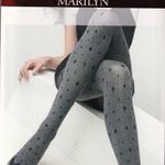 Marilyn Grace N12 60den 3D microfibra káró mintás harisnyanadrág szürke melange 3/4-es méret fotó