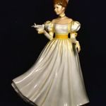 LÁNY GALAMBBAL ... GYÖNYÖRŰ ROYAL DOULTON PORCELÁN SZOBOR X fotó