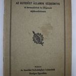 Az Egyesült Államok kézikönyve. A bevándorlók és idegenek tájékoztatására [1924] fotó