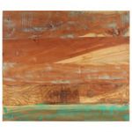 négyszögű tömör újrahasznosított fa asztallap 70x80 cm 25-27 mm fotó