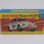 Matchbox [Supefast] #15 Volkswagen 1500 Saloon ['G' doboz] - csak doboz! fotó