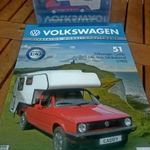 VOLKSWAGEN Coddy 14D tíbus, lakókabinnal (1982) 51 szám DeAgostini 1: 43 ÚJSÁGGAL!!! fotó
