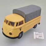 JT47 H0 1: 87 Brekina no. 0452 VW T1 platós teherautó levehető ponyvával (Osztrák Posta jármű) fotó