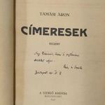 Tamási Áron: Címeresek. Regény. Első kiadás. Dedikált! fotó