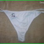 Teniszező Snoopy hímzésű tanga M/40 fotó