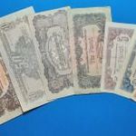 7 db -os 1944 -es Vöröshadsereg parancsnoksága vízjeles pengősor VF-F (L1845) fotó
