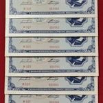 7db Sorszámkövető Egymillió Pengő 1945 UNC. fotó