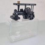JG3 H0 1: 87 Brekina 1601/2 gőzhenger tároló dobozban - mechanikus működés (videóval) fotó