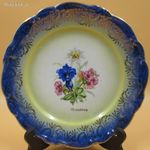 Porcelán fali tányér, dísztányér , jelzett Bavaria, átmérő 25 cm fotó
