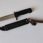 Kelet-német NVA katonai AK74 bajonett - számazonos fotó