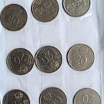 1982 - 1989 Dózsa 20 forint 6db vegyes évszám fotó