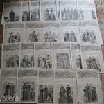 1892 MAGYAR BAZÁR MINT A NŐK MUNKAKŐRE MAGAZIN KÉZIMUNKA DIVAT RENGETEG ÉRTÉKES ACÉLMETSZET 02-24 sz fotó